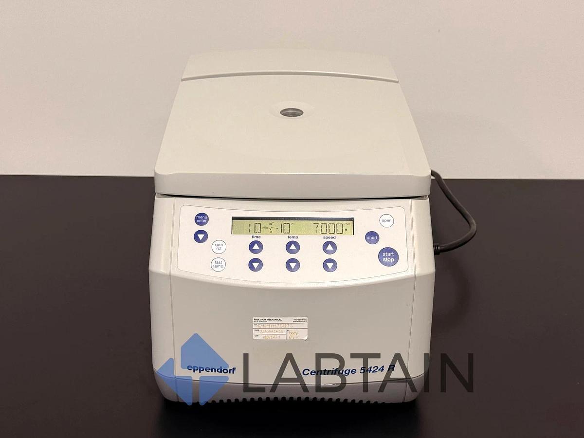Used Eppendorf 5424R Refrigerated Centrifuge w/ FA-45-24-11 Rotor 5404FH721372 – Tested