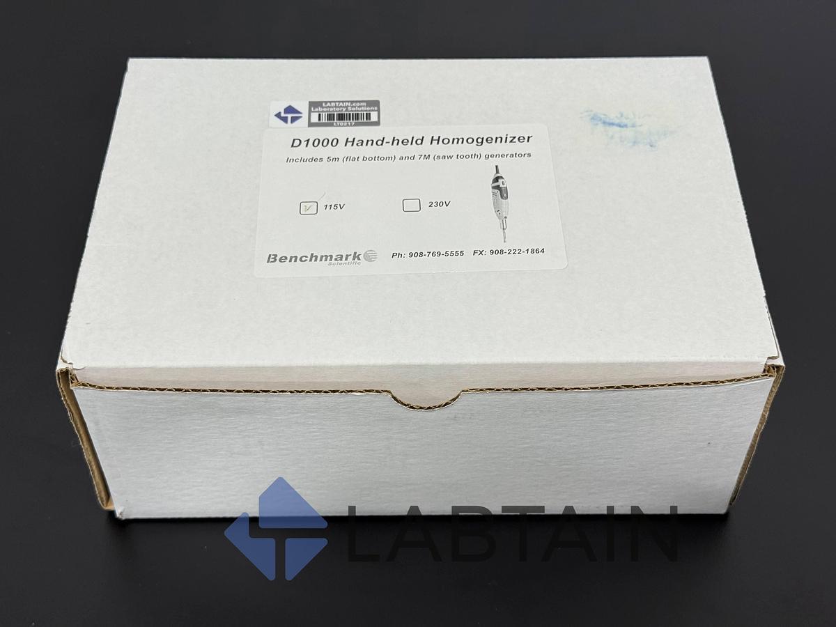 Used Benchmark D1000 Handheld Homogenizer with 5M & 7M Generators – Tested