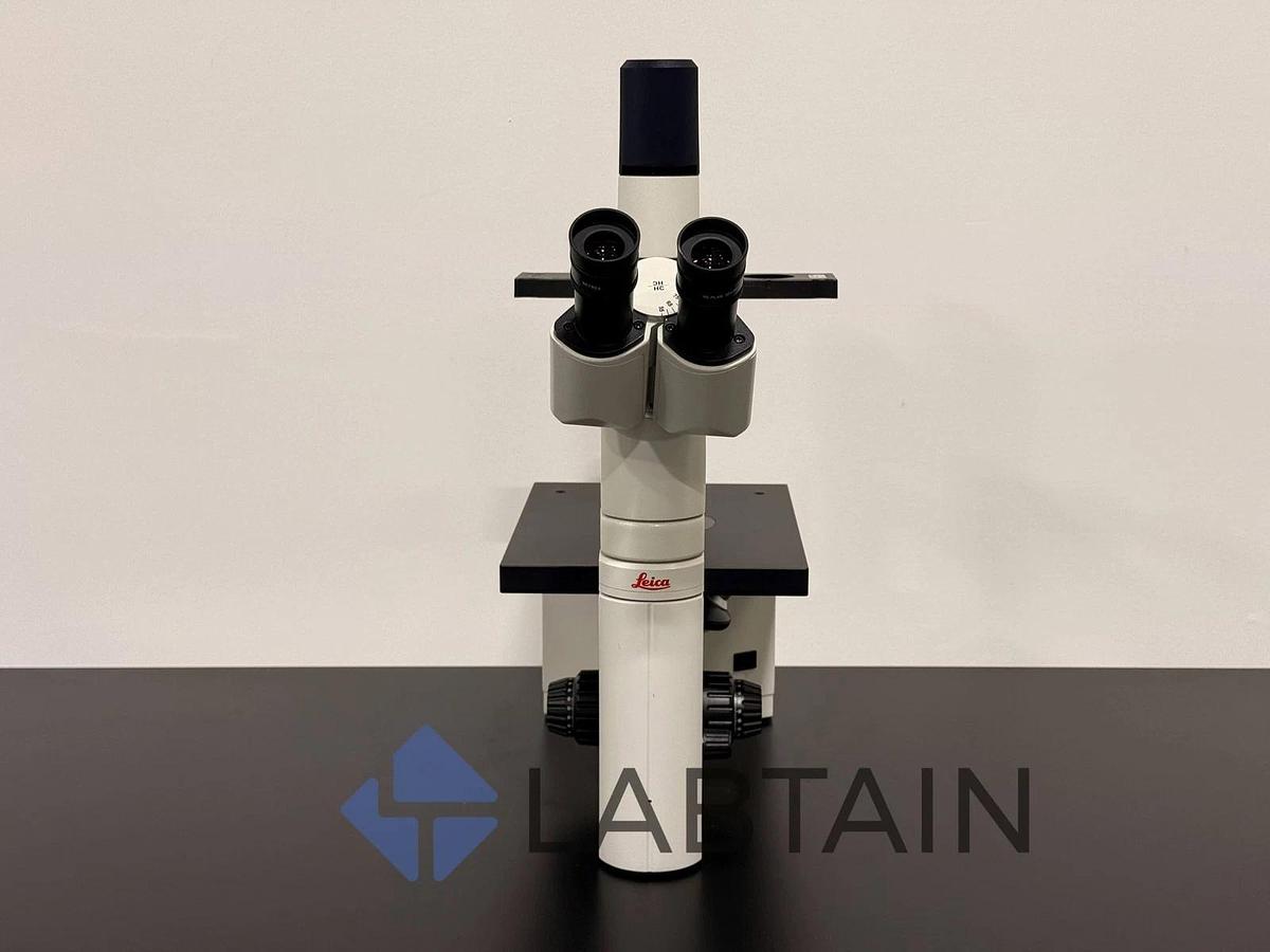 Used Leica Microscope DM IL LED Inverted Laboratory Microscope - Model 365725
