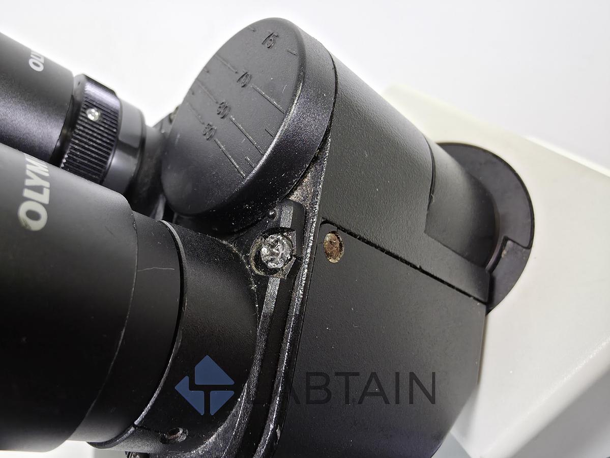 Used Olympus CX21FS1 Binocular Biological Microscope | 4X, 10X, 40X, 100X Objectives | Used {draft three}