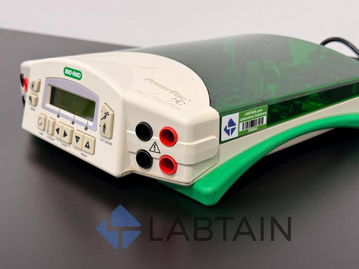 Used BIO-RAD PowerPac HC High-Current Electrophoresis Power Supply 400VA VGC