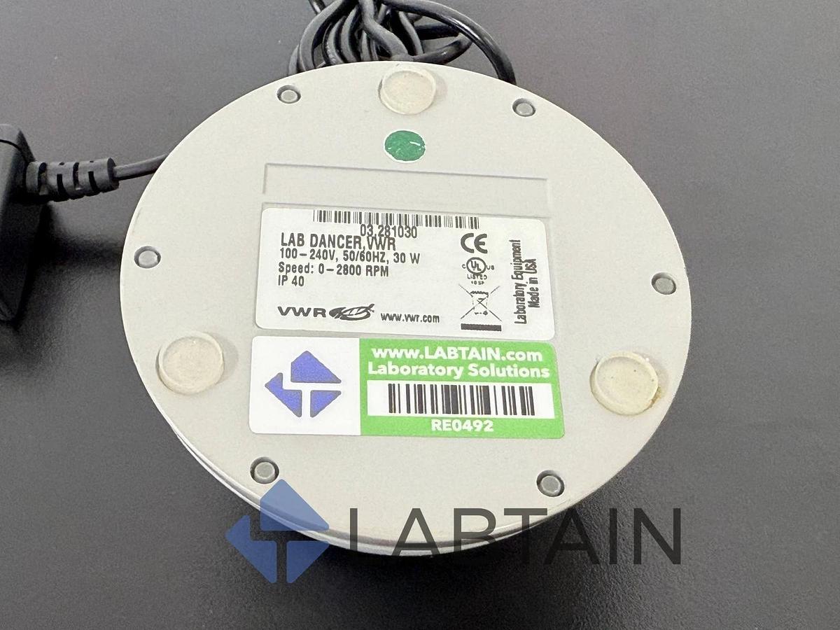 Used VWR Lab Dancer Vortex Mixer 230V 50/60Hz 300-2800 RPM