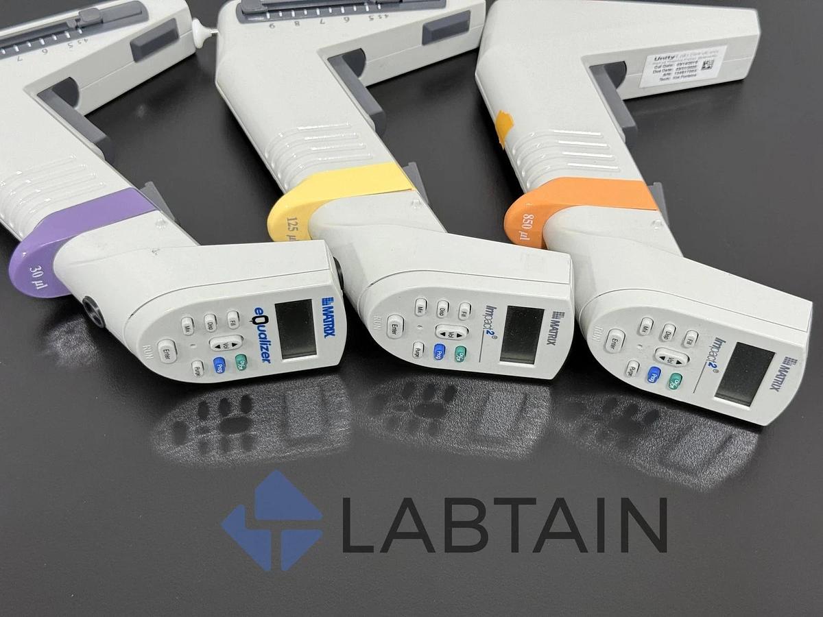 Used Thermo Scientific Matrix Pipette Lot - 3x Electronic Controllers