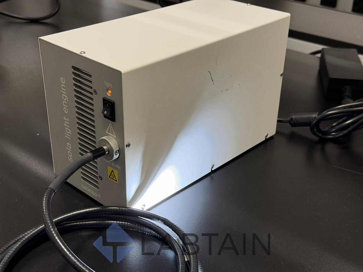 Used Lumencor SOLA SM 5-LCR-VA Light Engine LED Fluorescence Illuminator