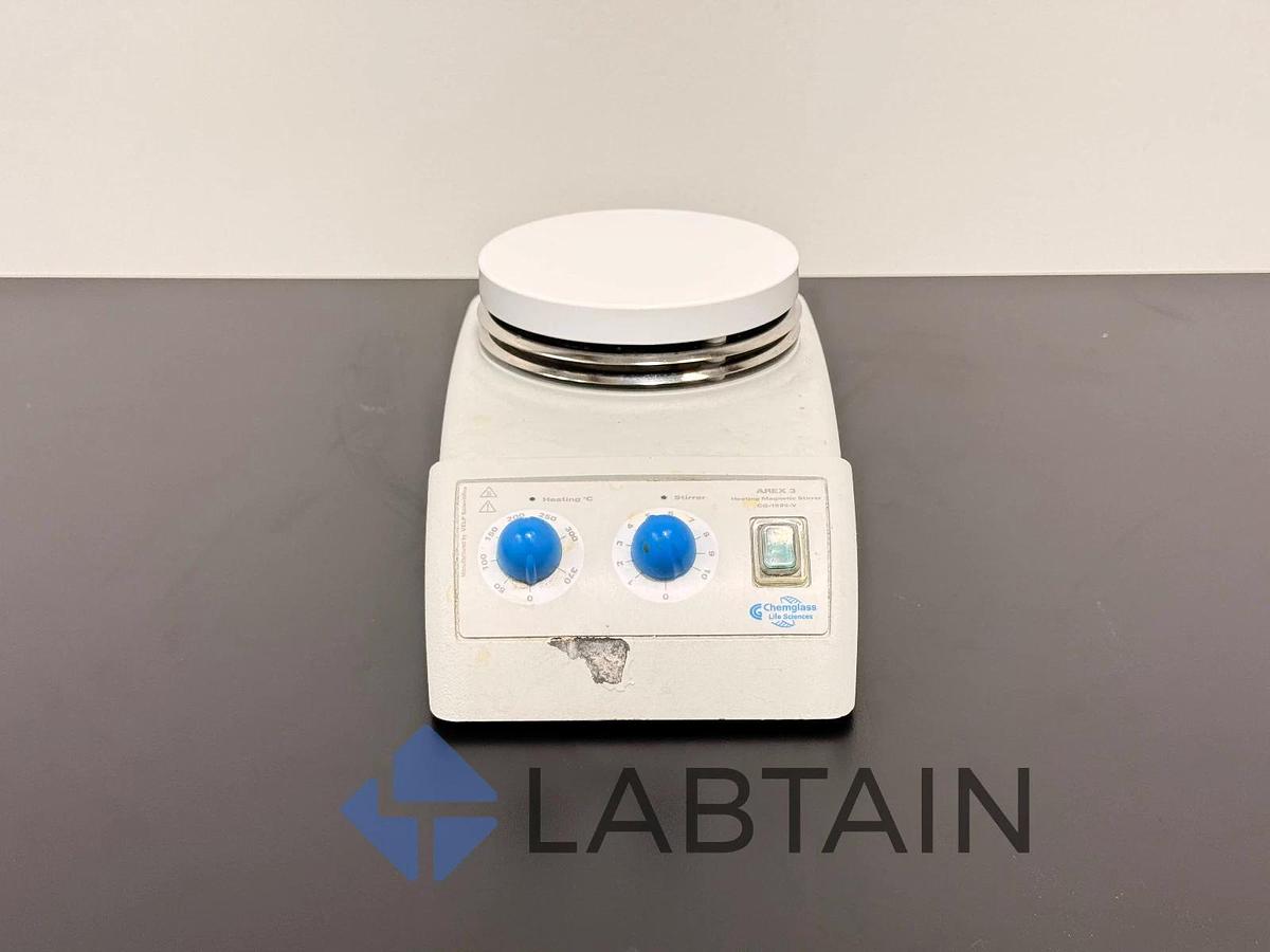 Used Chemglass CG1995-V Arex 6 Digital Magnetic Hot Plate Stirrers