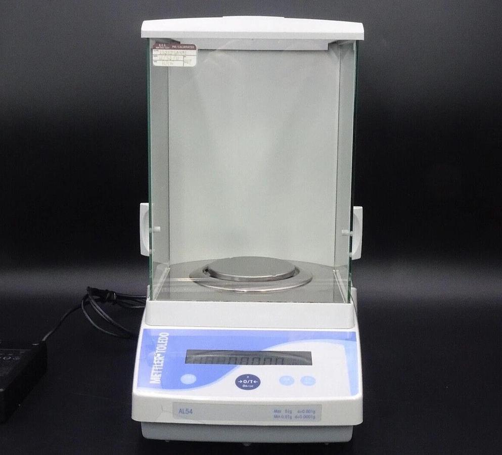 Used Mettler Toledo AL54 Analytical Balance w/ Power Adapter