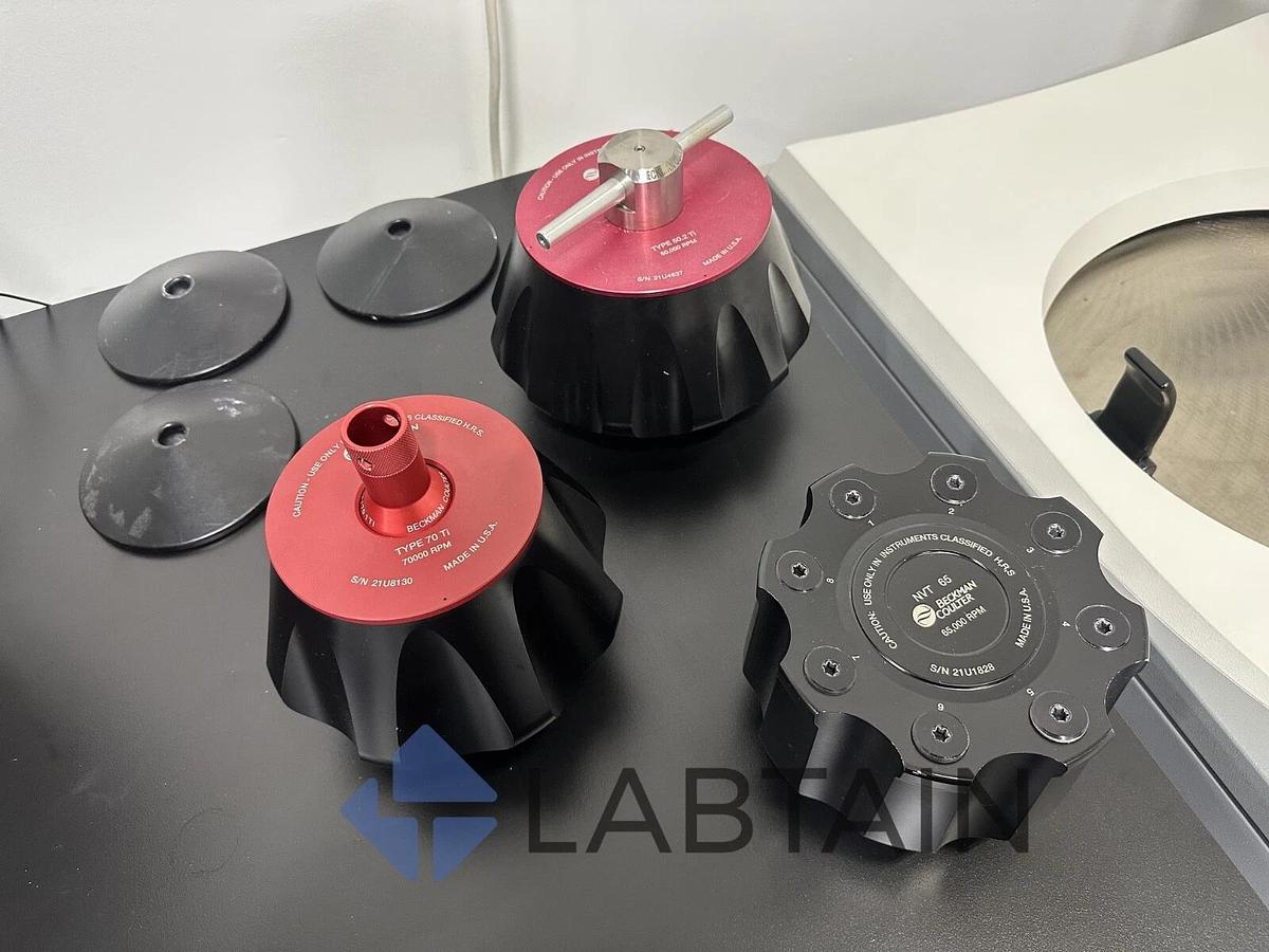 Used Beckman Coulter Optima XPN-80 Ultracentrifuge A95765 w/ 3 Rotors – 2021 – Tested