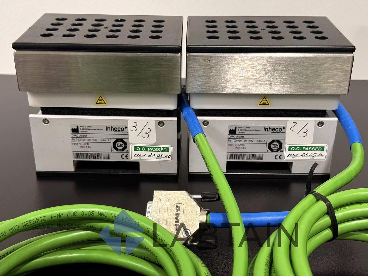 Used INHECO CPAC Ultraflat Thermoelectric Cooling System with Multi TEC Control Unit