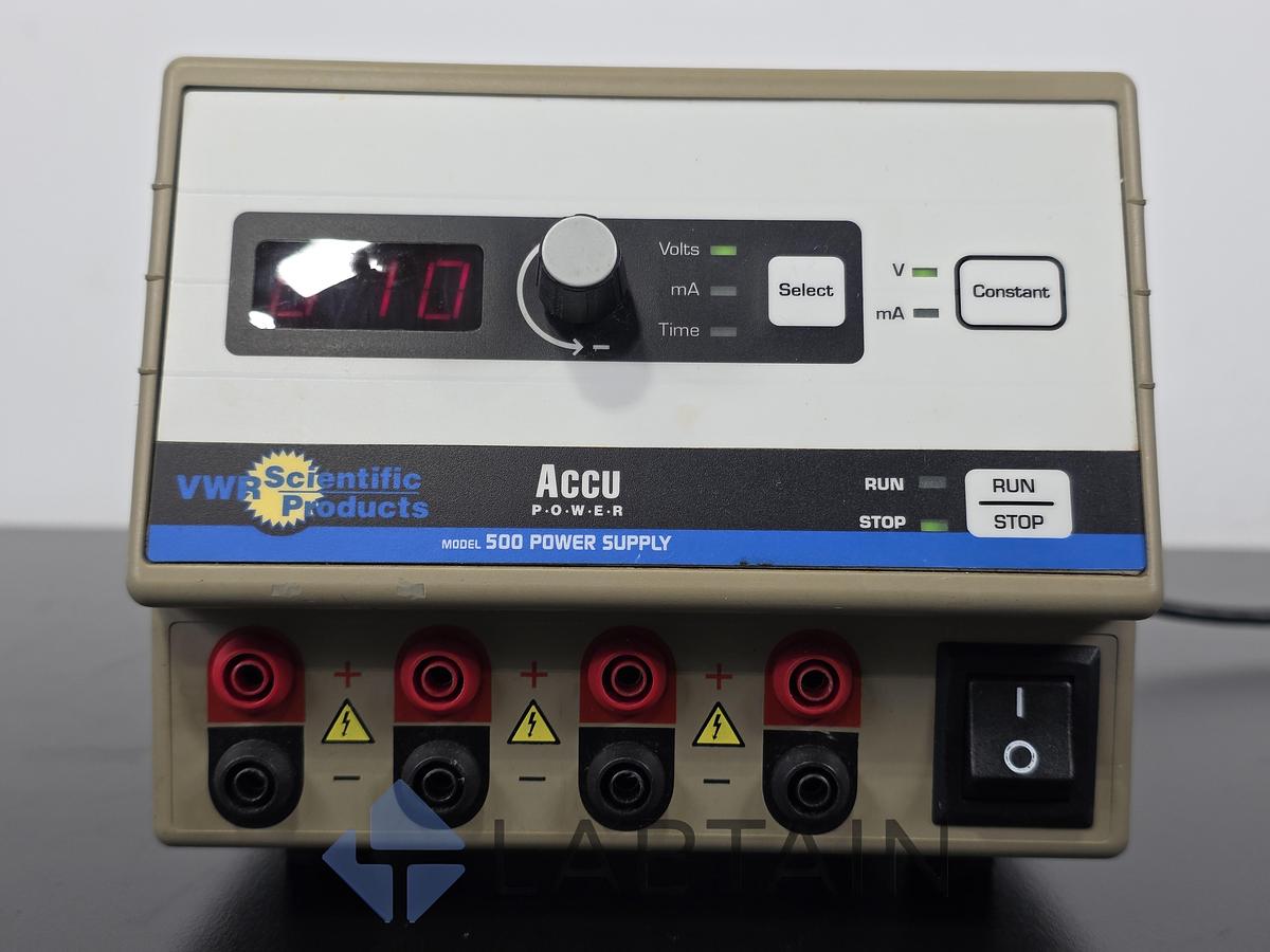 Used VWR AccuPower Model 500 Electrophoresis Power Supply Used