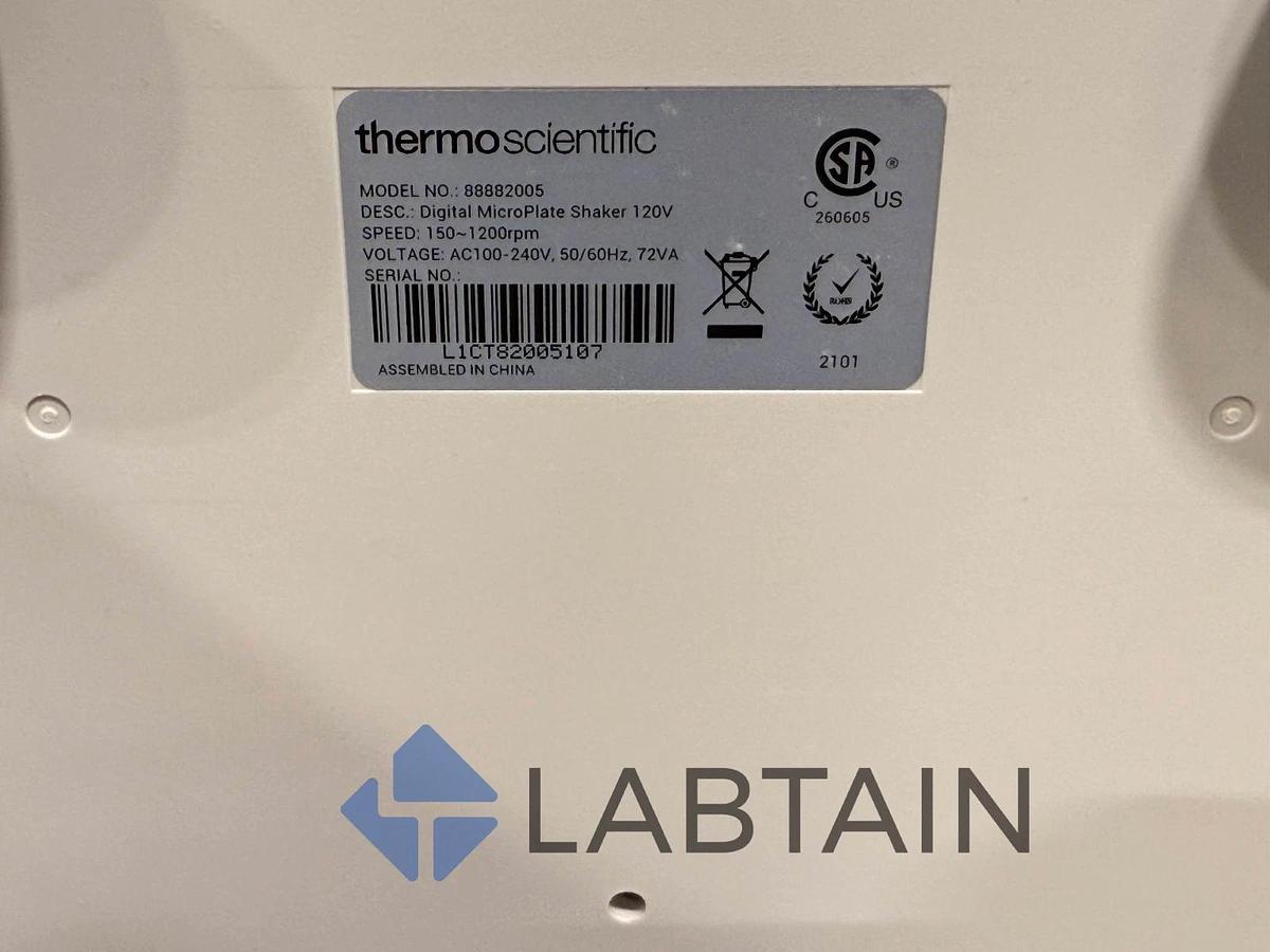 Used Thermo Scientific Digital Microplate Shaker 88882005 Orbital PID Compact Shaker