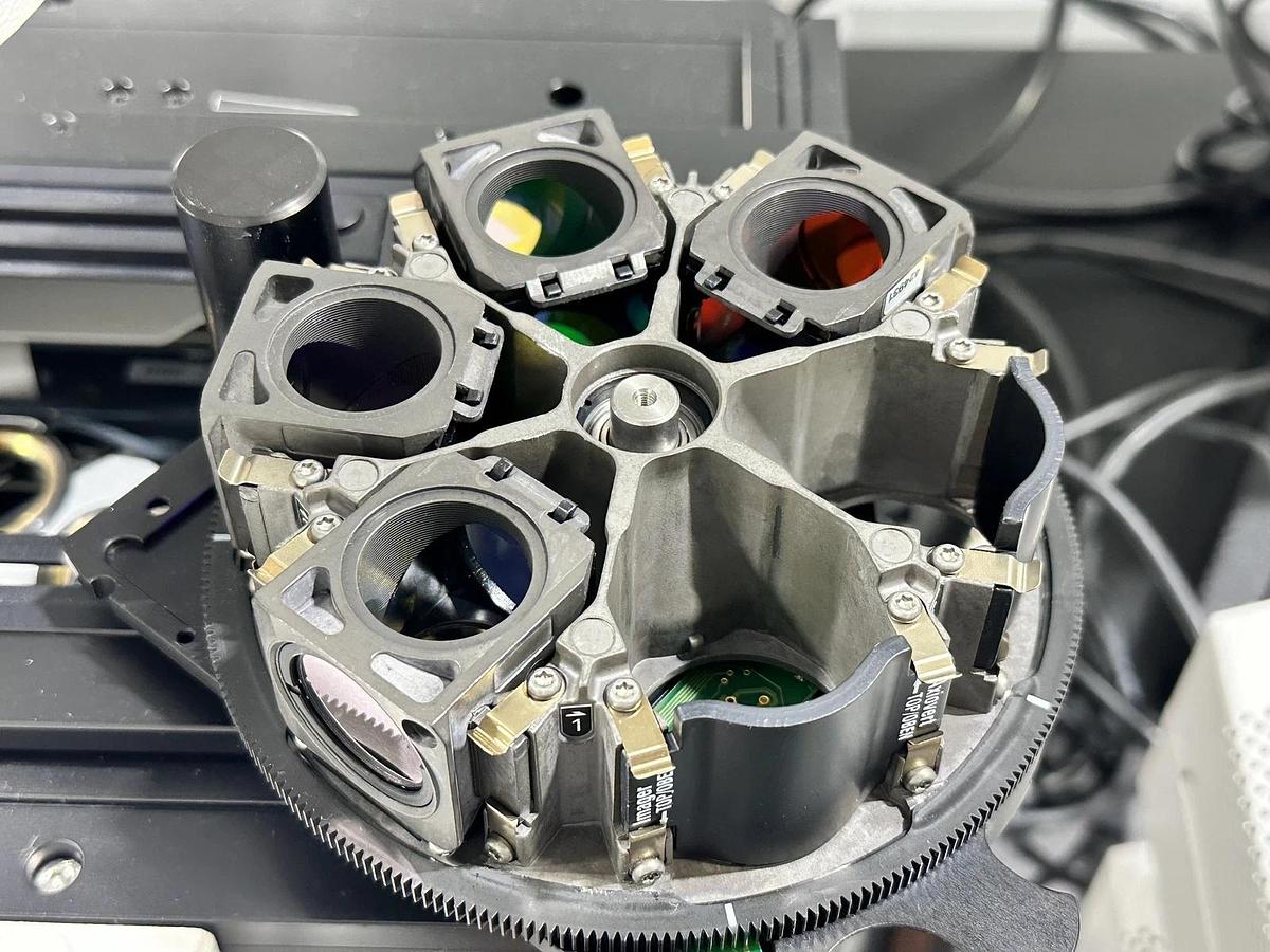 Used Zeiss Observer. Z1 Fluorescence Inverted Microscope, Axioscan SMC 2009, Joystick