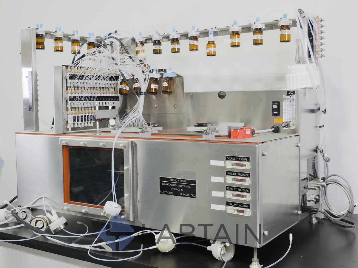 Used BioAutomation MerMade 12 Oligonucleotide Synthesizer | 12-Column DNA/RNA/LNA | Used