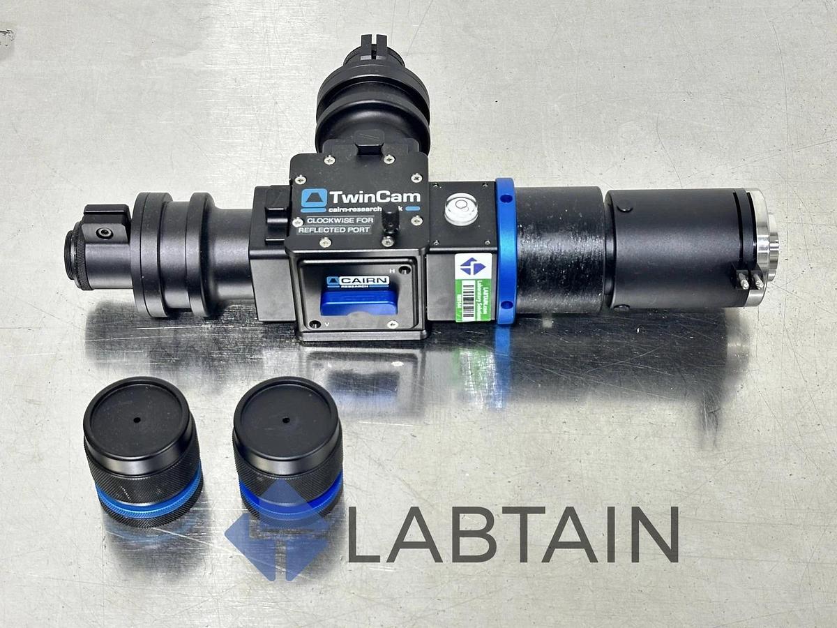 Used Cairn Research TwinCam Image Splitter for Microscope Dual Camera System