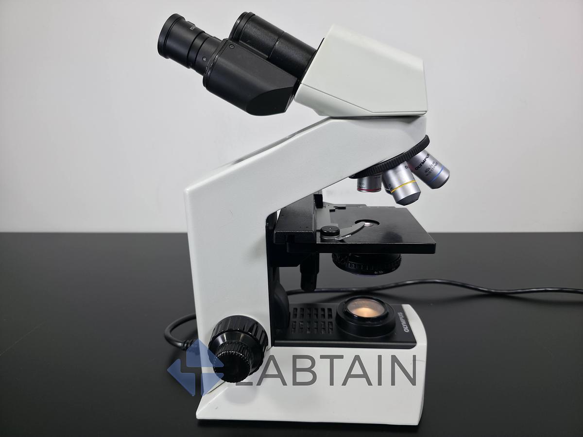 Used Olympus CX22RFS1 Binocular Biological Microscope Plan Objectives 4x-100x Used