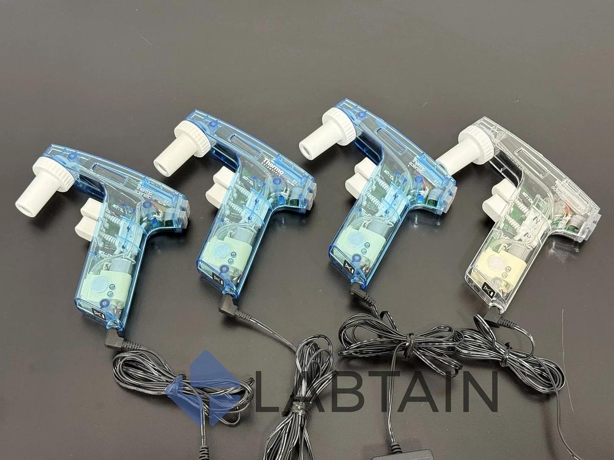 Used 4 Thermo Scientific S1 Pipet Fill Electronic Pipette Controllers | Lab Use
