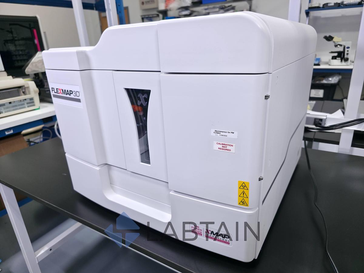 Used Luminex FLEXMAP 3D Multiplexing System w/ xPONENT 4.3 Software Media & Accessories - Used