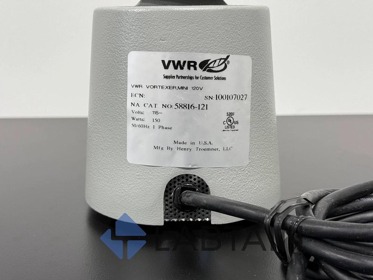 Used VWR Lab Mini Vortexer 58816-121