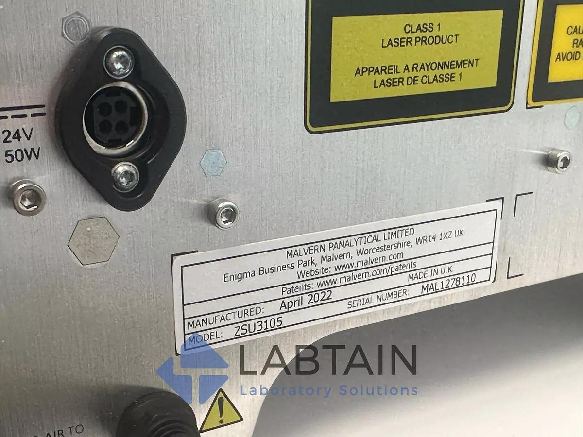 Unused Malvern PANalytical Zetasizer Lab Analyzer ZSU3105 - Red - DOM 2022