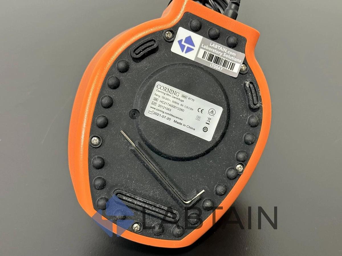 Used Corning Mini Centrifuge – Model 6770 – 120V Compact Lab Spinner – Excellent Condition