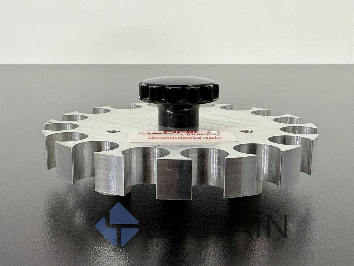 Used Aldrich 12-Position Reaction Block for Vials – Aluminum Heating Block – Excellent Condition