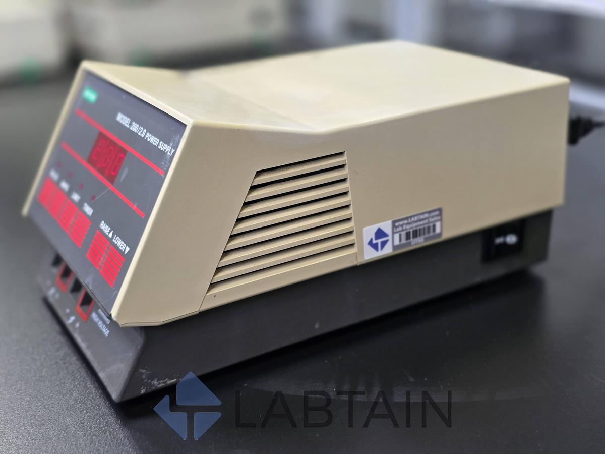 Used Bio-Rad Model 200/2.0 Electrophoresis Power Supply 100-120V