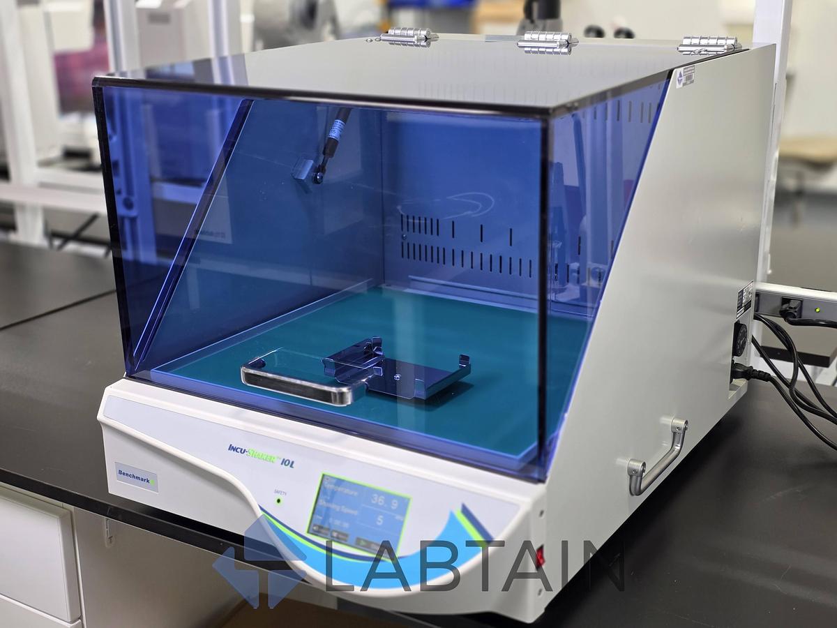 Used Benchmark Incu-Shaker 10L Incubating Orbital Shaker H2010 w/ MAGic Clamp Used