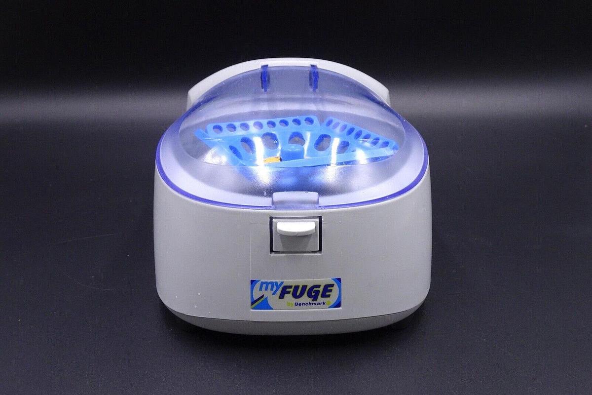 Used Benchmark Scientific MyFuge Mini Centrifuge C1012 202007170433 – Tested