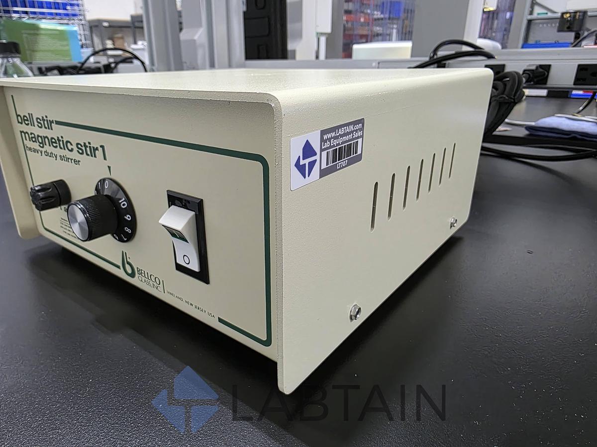 Used Bellco Glass Bell-Stir Magnetic Stir 1 Heavy Duty Laboratory Stirrer 7760-06003