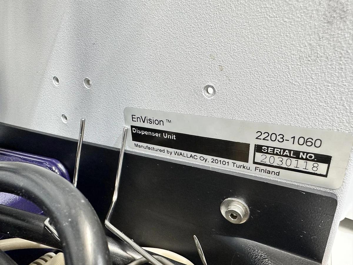 Used PerkinElmer EnVision Multilabel Plate Reader – Model 2104-0010 – With 2203-1060 Dispenser