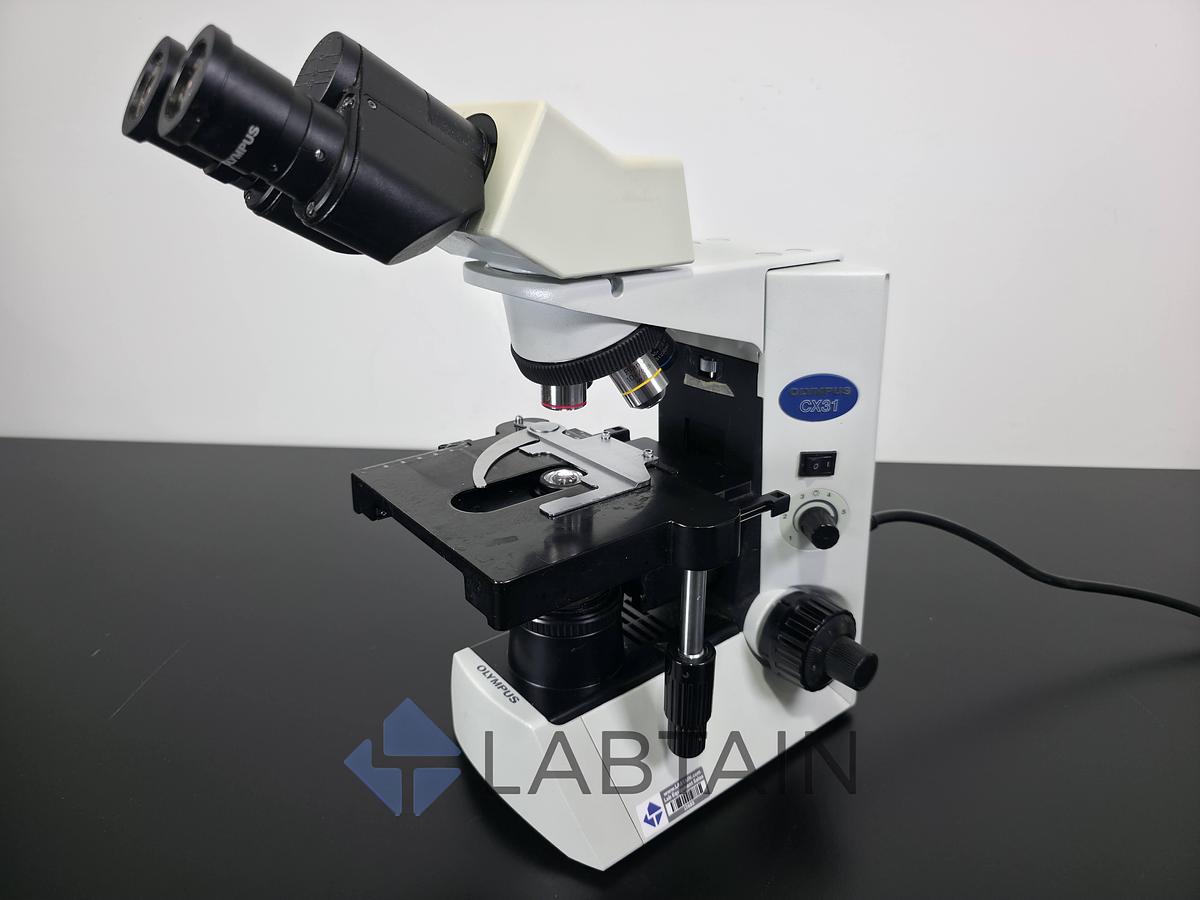 Used Olympus CX31 Binocular Biological Microscope UIS2 Infinity Optics 4x-100x Used