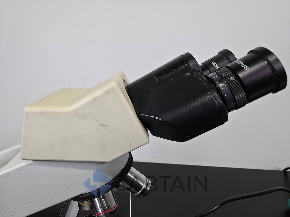 Used Olympus CX21FS1 Binocular Biological Microscope | 4X, 10X, 40X, 100X Objectives | Used {draft four}
