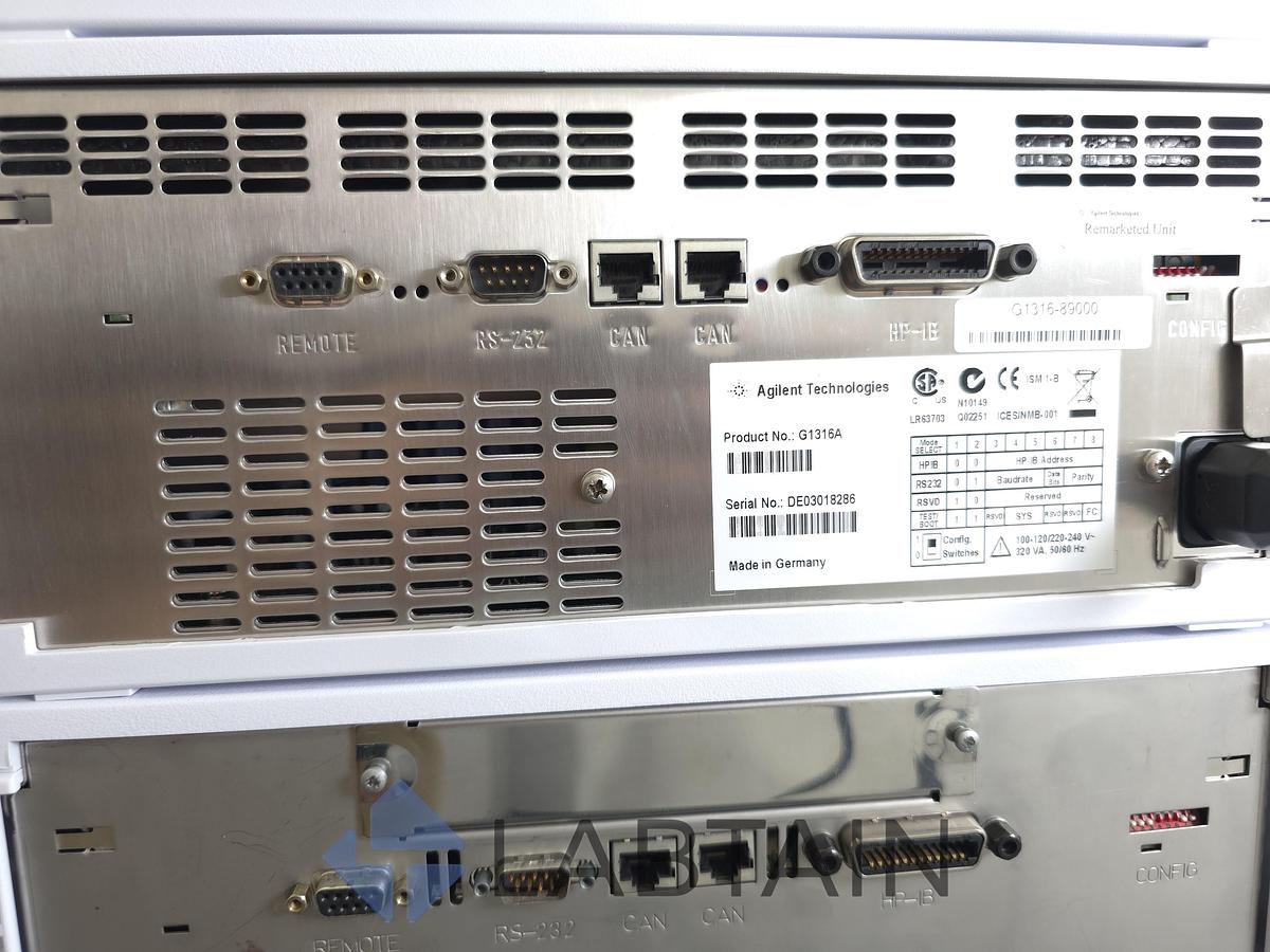 Used Agilent Technologies 1100 / 1200 Series Quaternary HPLC System Stack with OpenLab ChemStation Used