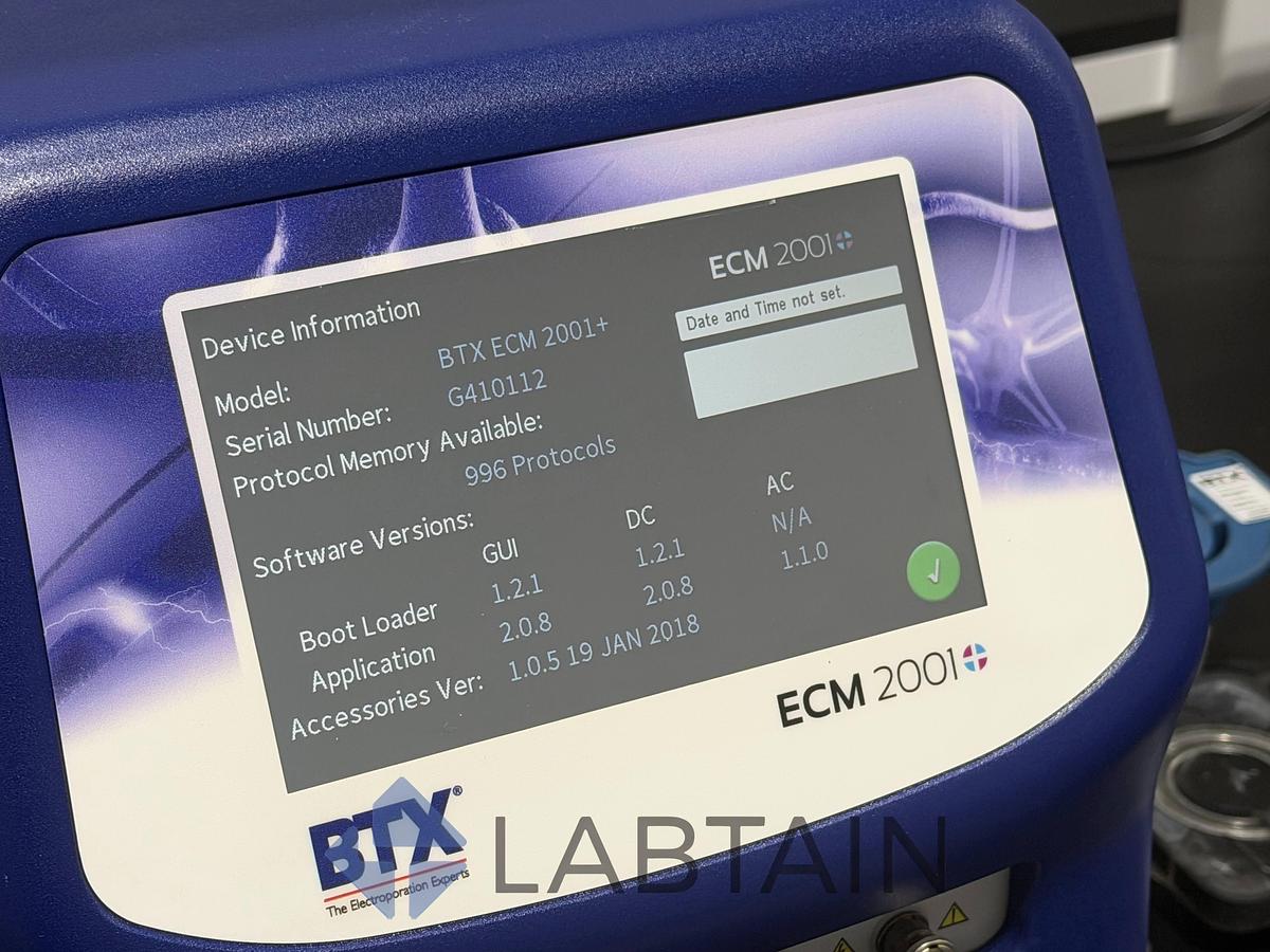 Used BTX ECM 2001+ Electrofusion & Electroporation System 2018 Used/Inspected