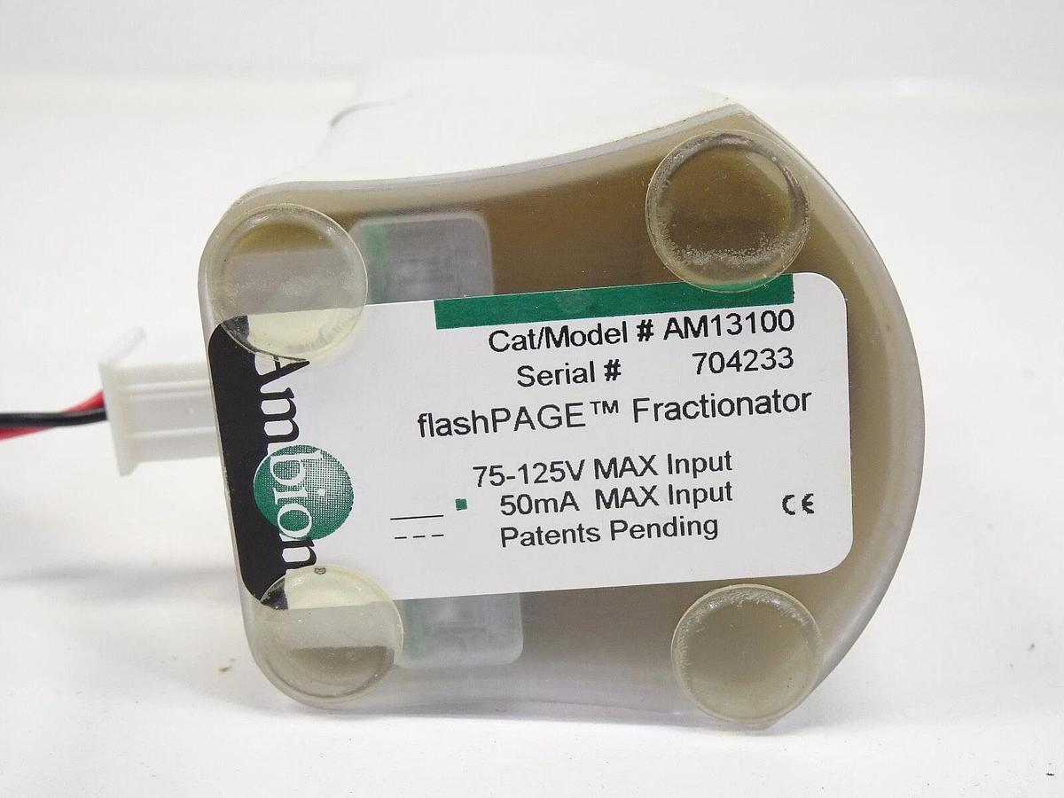 Used Ambion flashPAGE Fractionator AM13100