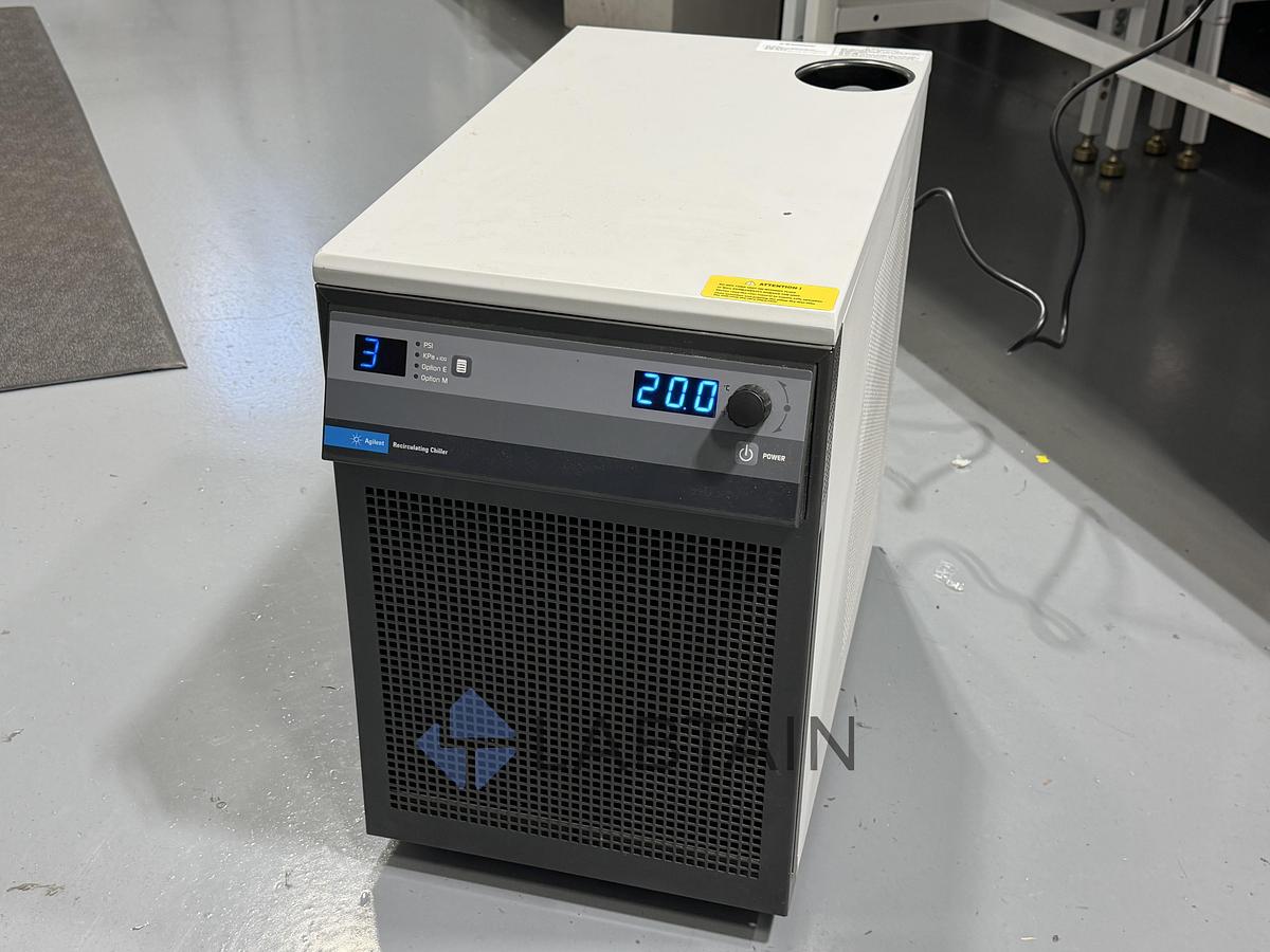 Used Agilent G3292A Recirculating Chiller for ICP-MS, P/N G3292-80201 (PolyScience 6150T, 1 HP) — 240 V / 50 Hz, Used