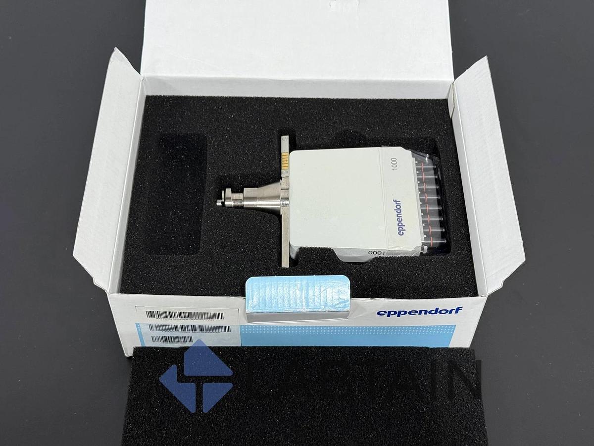Used Eppendorf TM1000-8 Dispensing Tool – 8-Channel, 50–1000 µL – For epMotion 5075 Liquid Handler – Used