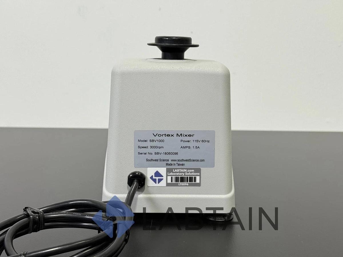 Used Southwest Science SBV1000 Vortex Mixer | 3000 RPM | 115V | SBV-18060096