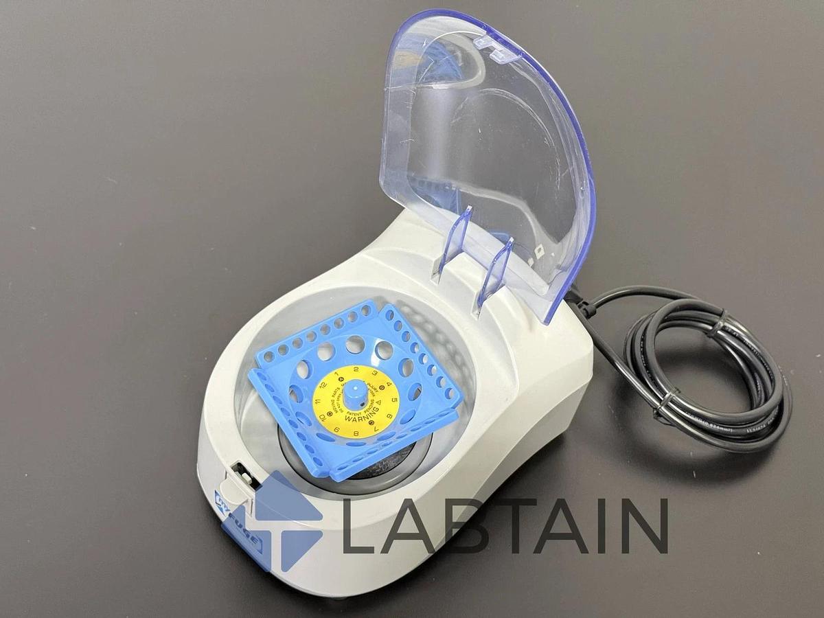 Used Benchmark Scientific MyFuge Mini Centrifuge – Dual Rotor – Compact 120V Lab Spinner – Excellent Condition