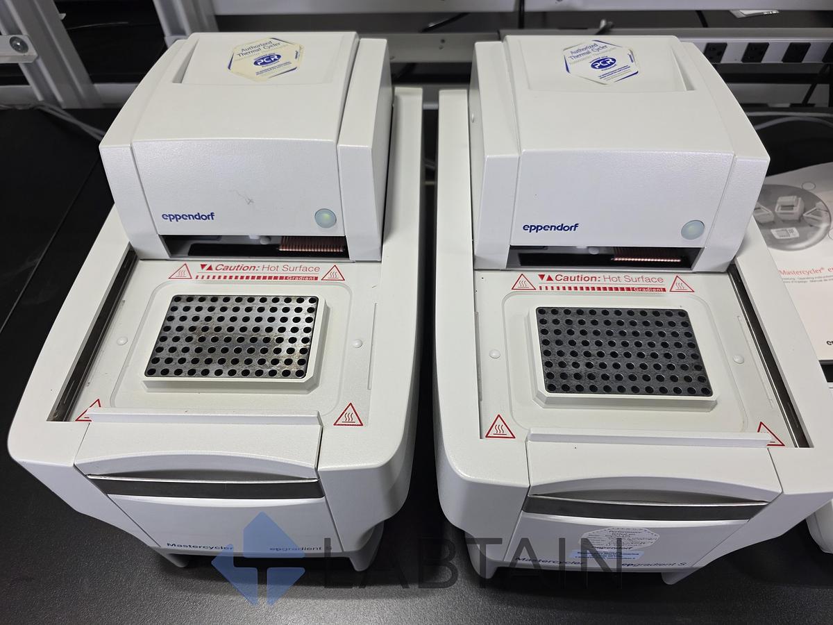 Used Eppendorf Mastercycler epgradient S Networked 4-Bay Thermal Cycler System Used