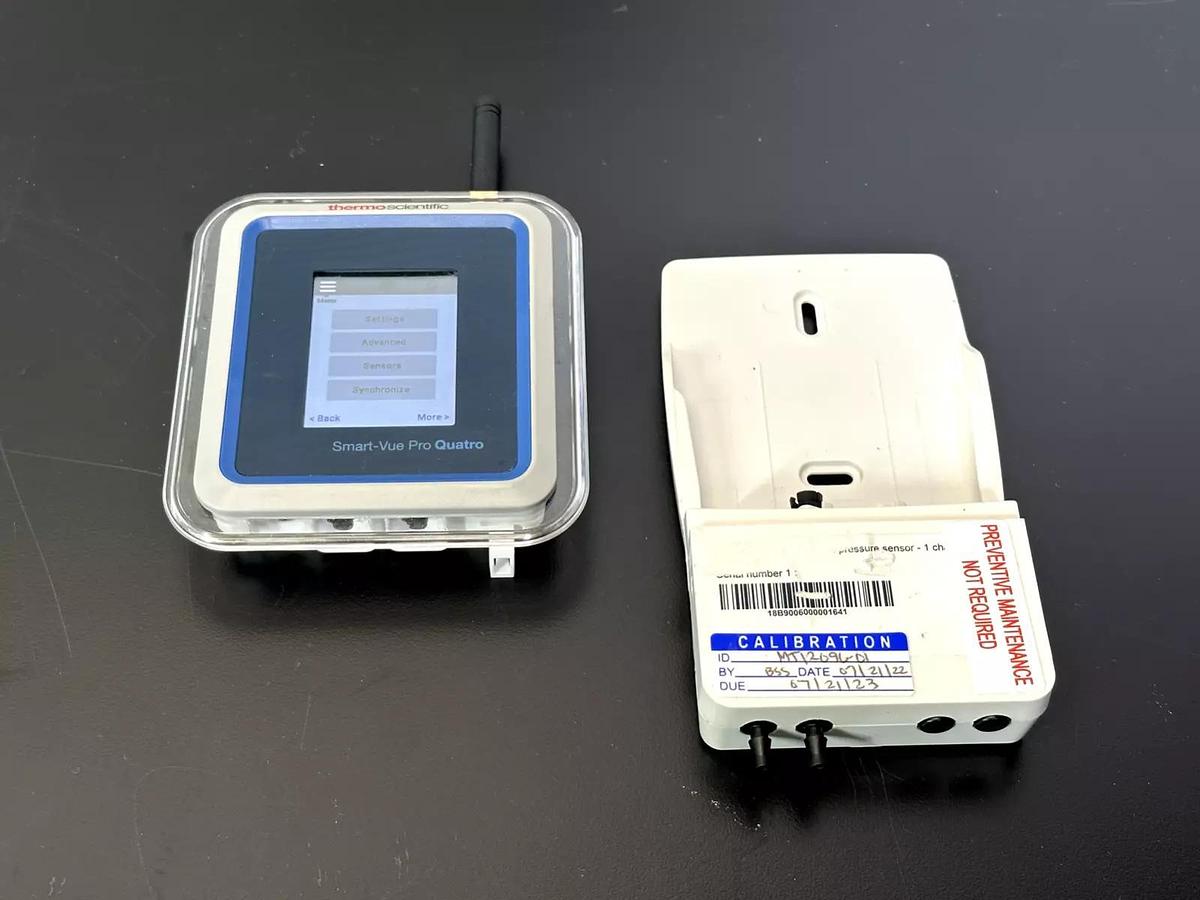 Used Thermo Scientific SmartVue Pro Quatro 915 MHz | IND.CX2.T001 w/ Pressure Sensor