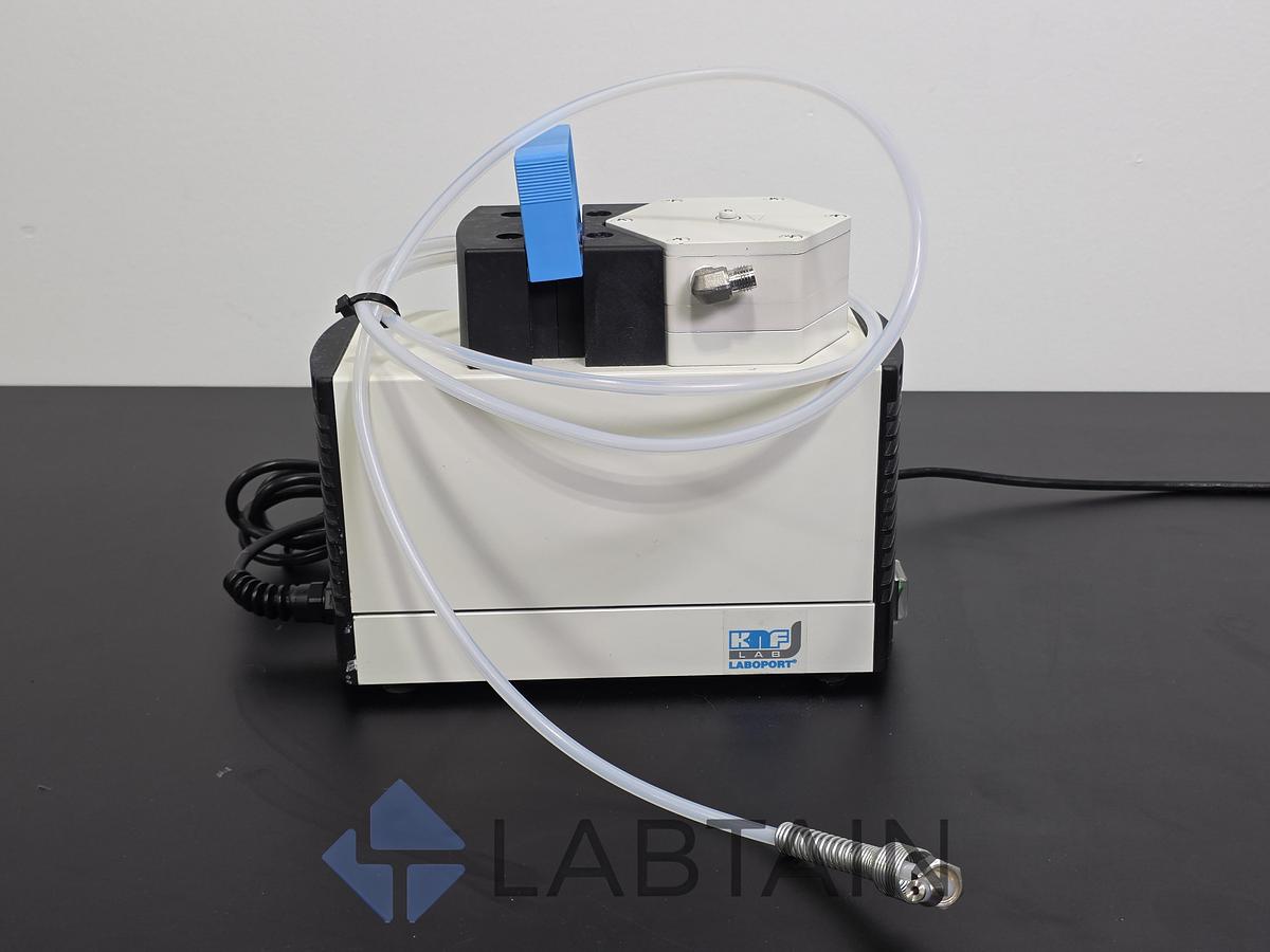 Used KNF Laboport UN820FTP Chemically Resistant Diaphragm Vacuum Pump Used