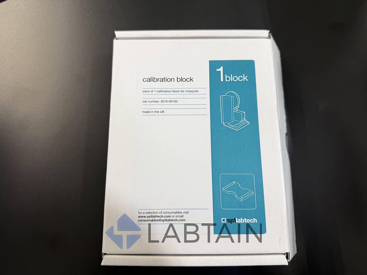 Used SPT Labtech Mosquito Liquid Handling System – Sept 2020 – Includes Calibration Block