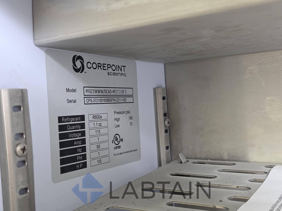Used Corepoint Scientific PF021WWW Undercounter Laboratory Freezer Used