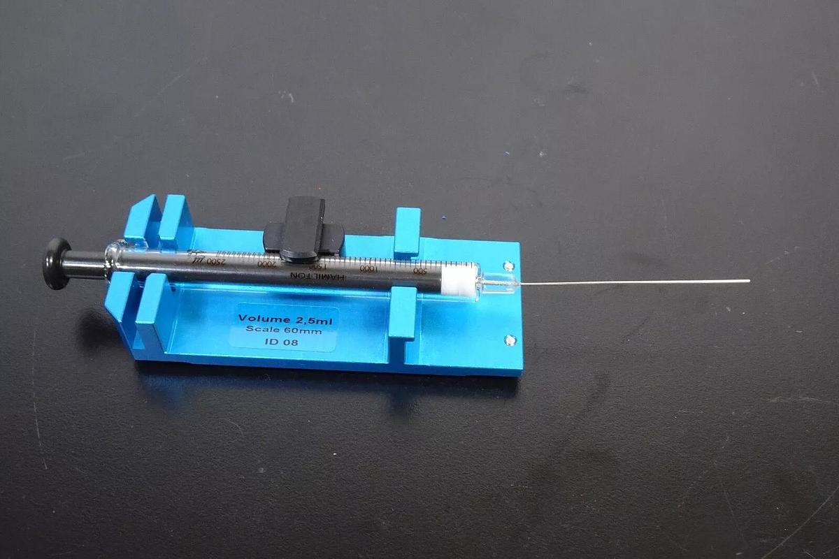 Used CTC Analytics MSU 041-00A Syringe Holder for PAL Autosampler