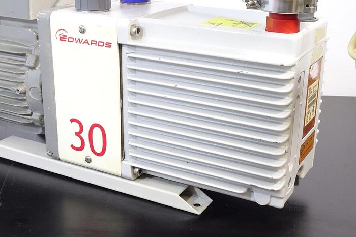 Used Edwards E2M30 Rotary Vane Vacuum Pump | A374-15-903