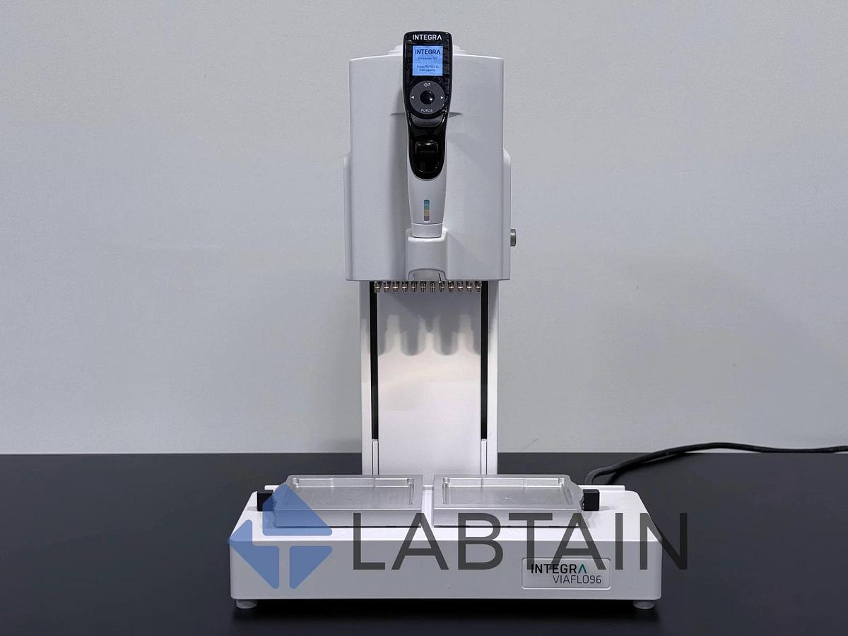 Used Integra VIAFLO 96 Automated Pipetting System – w/ 300 µL 96-Channel Pipetting Head – Tested