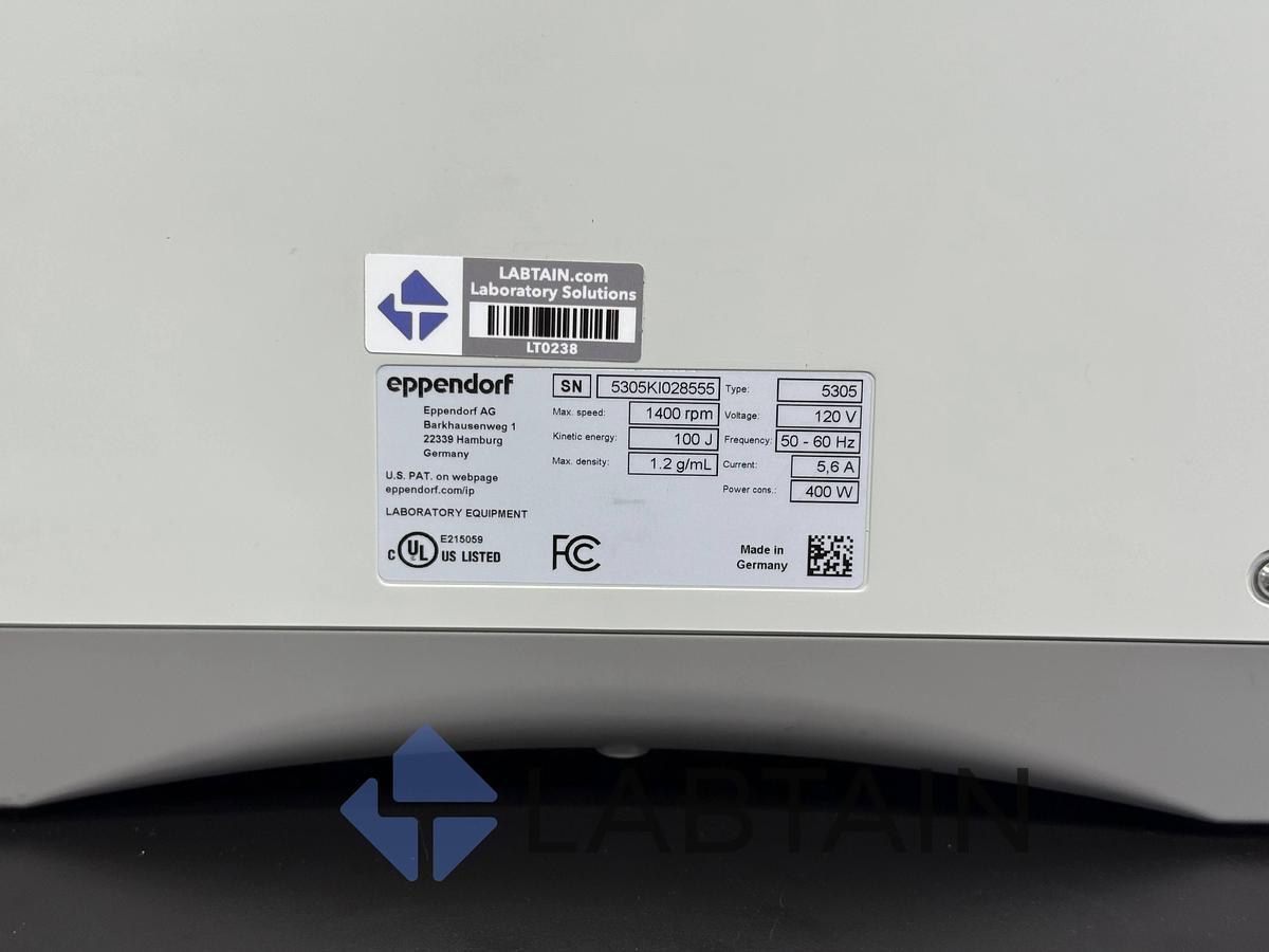 Used Eppendorf Vacufuge 5305 Plus Concentrator – Complete System – S/N 5305KI028555 – Used