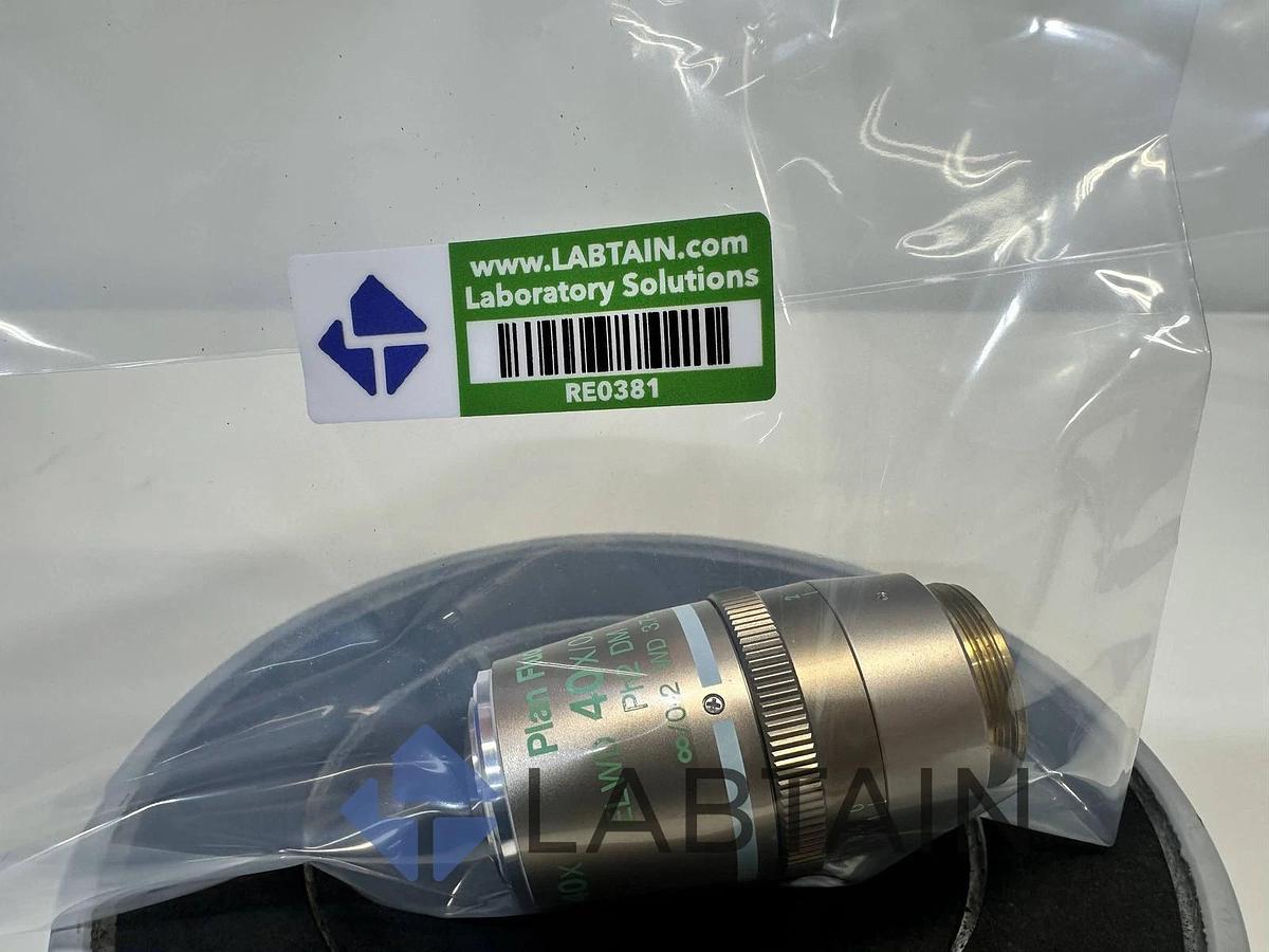 Used Nikon Plan Fluor 40x/0.60 LWD DIC M Microscope Objective - Made in Japan