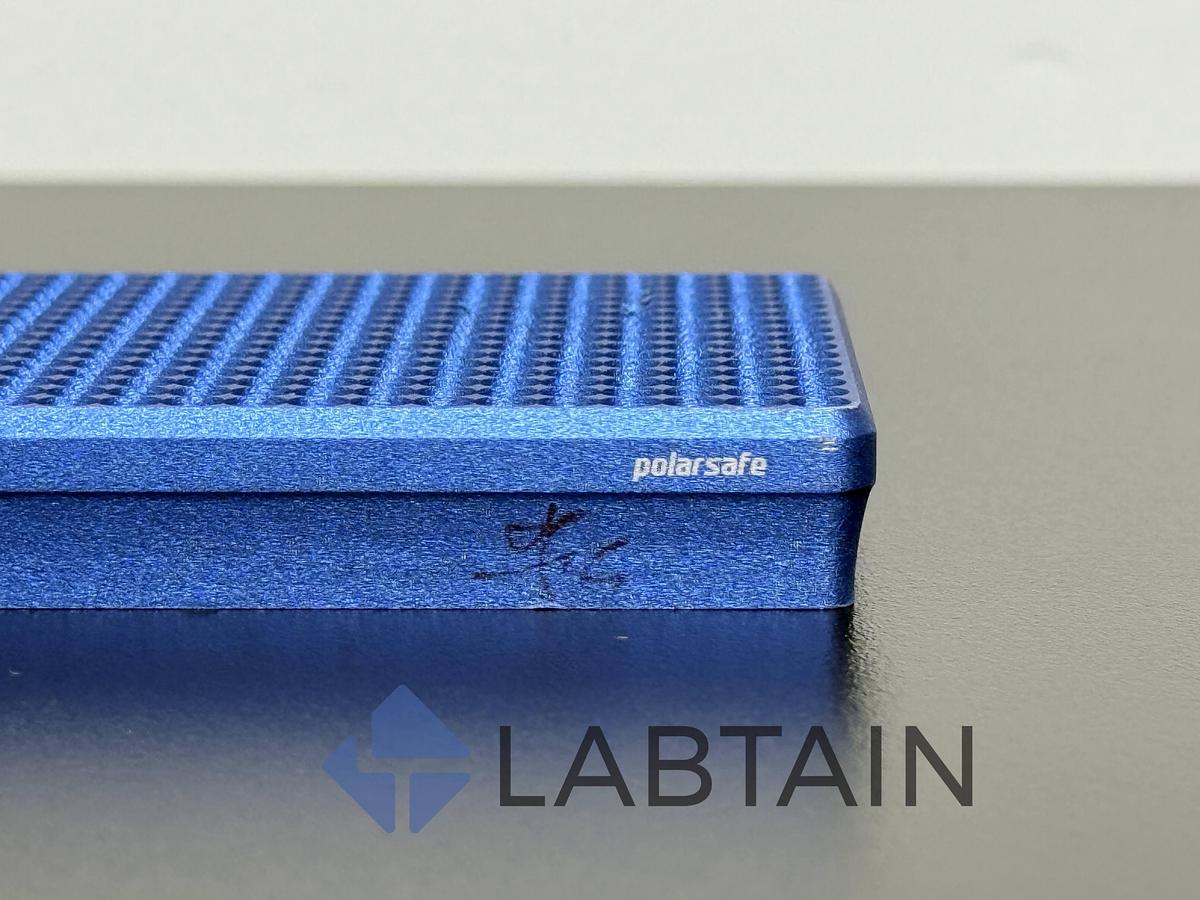 Used PolarSafe Aluminum Cooling Block – 384-Well for 0.2 mL Tubes – Used