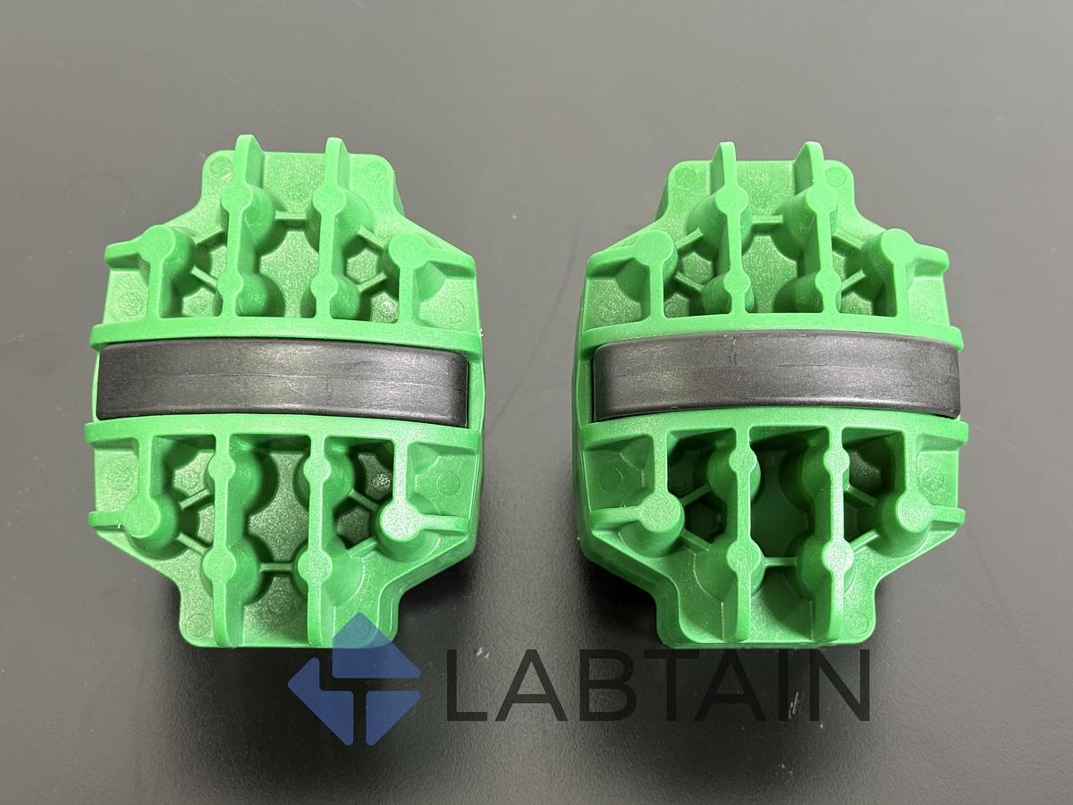 Used 2× Beckman Coulter 368271 Tube Adapters – 18×15 mL for JS-5.3 Rotor – Used